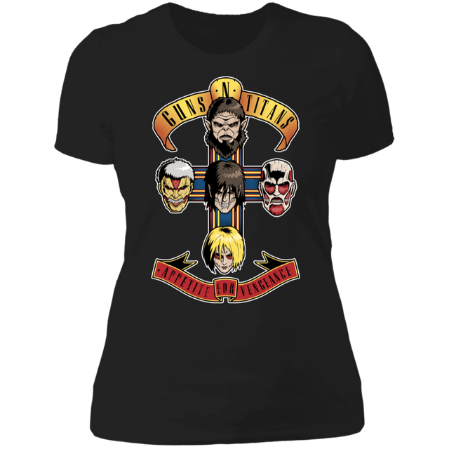 T-Shirts Black / X-Small Guns N Titans Women's Premium T-Shirt