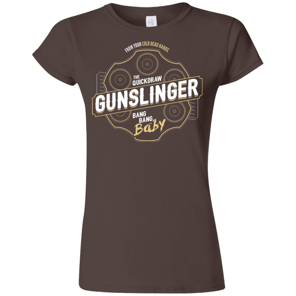 T-Shirts Dark Chocolate / S Gunslinger Junior Slimmer-Fit T-Shirt