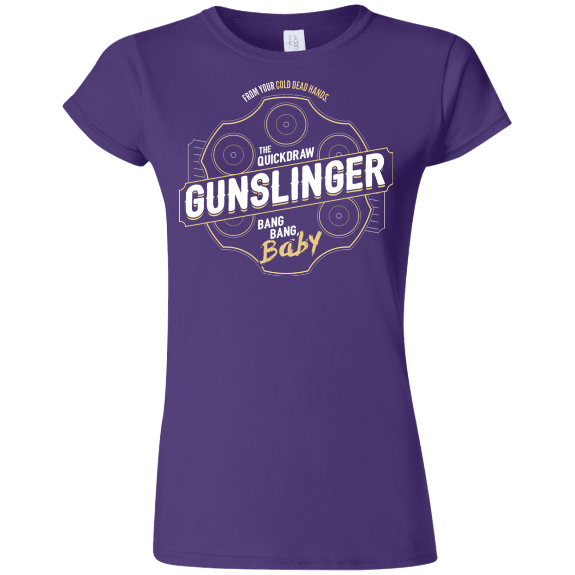 T-Shirts Purple / S Gunslinger Junior Slimmer-Fit T-Shirt