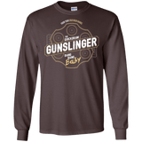 T-Shirts Dark Chocolate / S Gunslinger Men's Long Sleeve T-Shirt