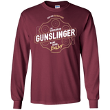 T-Shirts Maroon / S Gunslinger Men's Long Sleeve T-Shirt