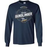 T-Shirts Navy / S Gunslinger Men's Long Sleeve T-Shirt