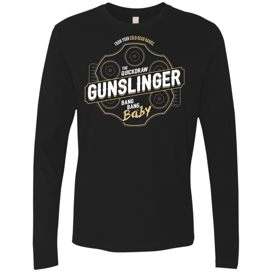 T-Shirts Black / S Gunslinger Men's Premium Long Sleeve