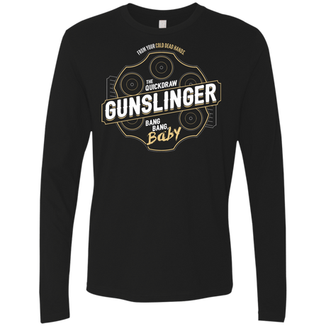 T-Shirts Black / S Gunslinger Men's Premium Long Sleeve