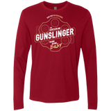 T-Shirts Cardinal / S Gunslinger Men's Premium Long Sleeve