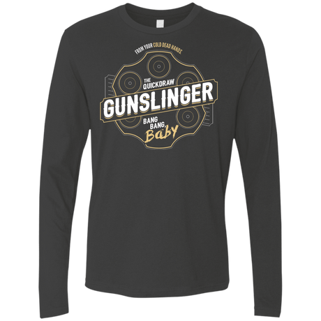 T-Shirts Heavy Metal / S Gunslinger Men's Premium Long Sleeve