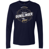 T-Shirts Midnight Navy / S Gunslinger Men's Premium Long Sleeve