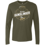 T-Shirts Military Green / S Gunslinger Men's Premium Long Sleeve