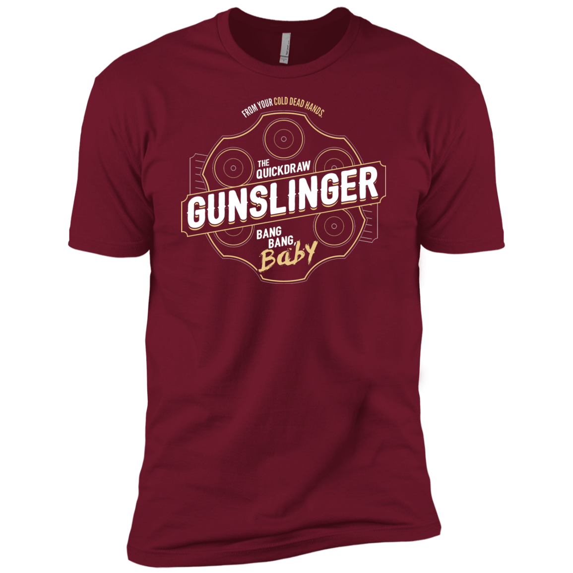 T-Shirts Cardinal / X-Small Gunslinger Men's Premium T-Shirt