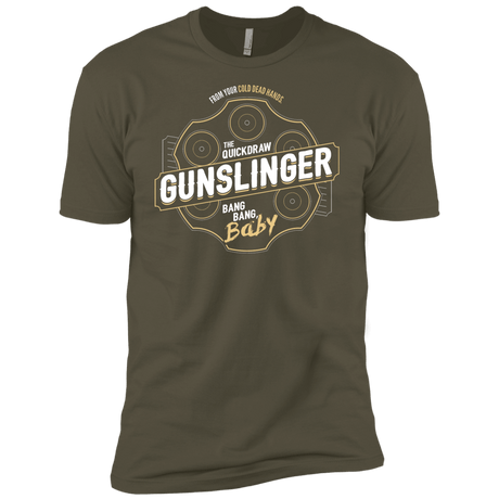 T-Shirts Military Green / X-Small Gunslinger Men's Premium T-Shirt