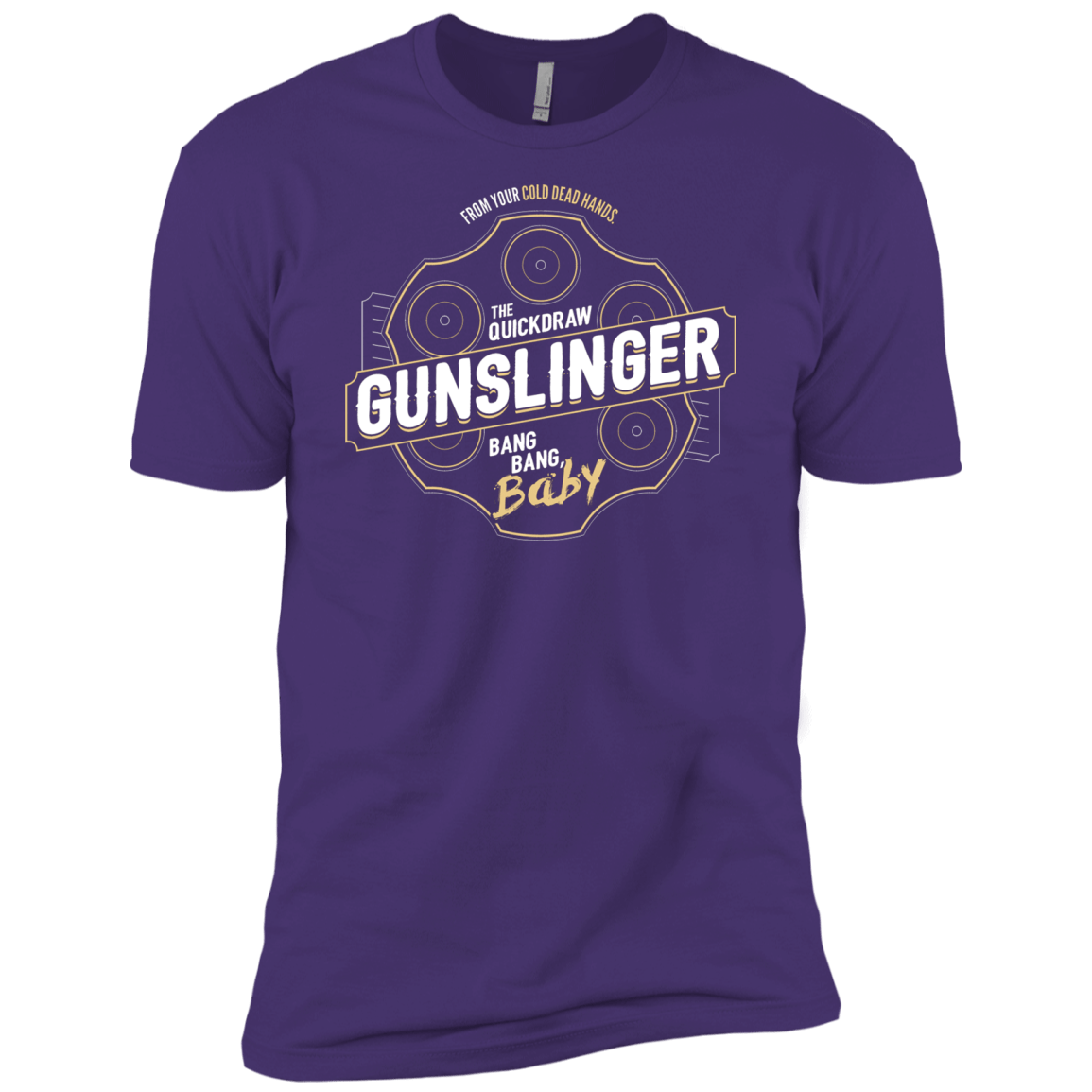 T-Shirts Purple Rush/ / X-Small Gunslinger Men's Premium T-Shirt
