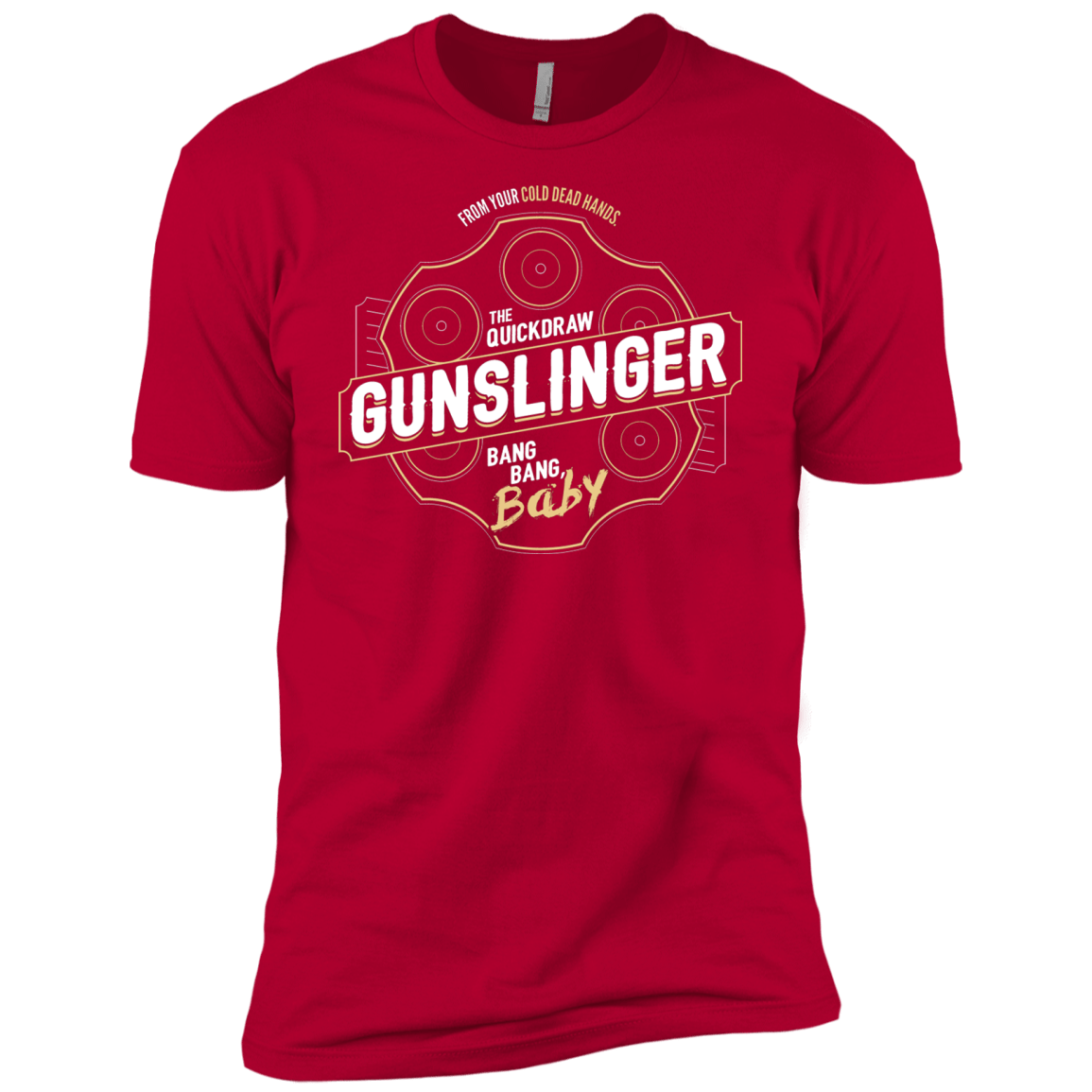 T-Shirts Red / X-Small Gunslinger Men's Premium T-Shirt