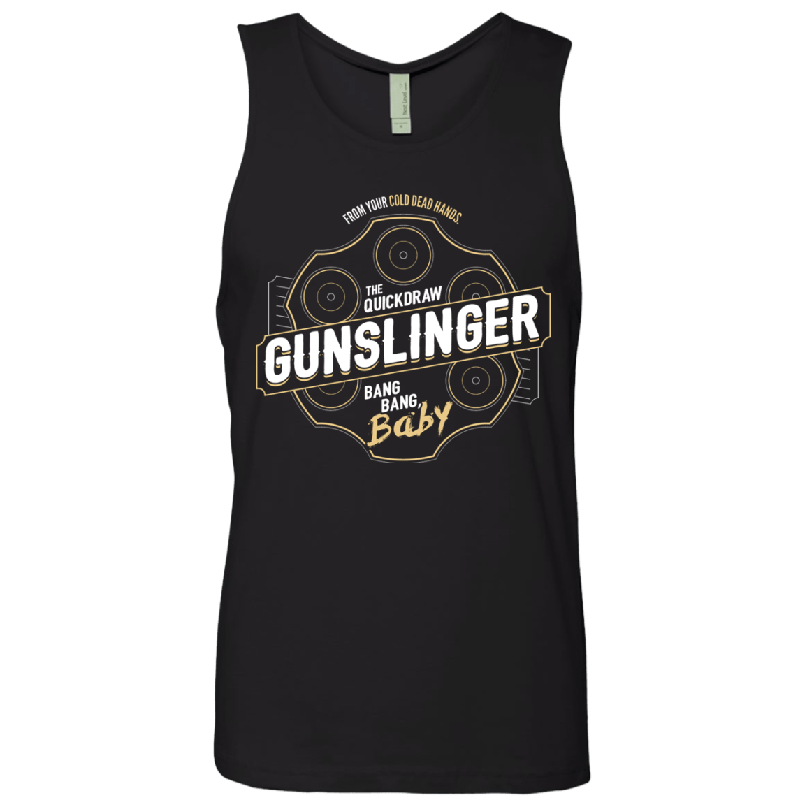 T-Shirts Black / S Gunslinger Men's Premium Tank Top