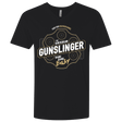 T-Shirts Black / X-Small Gunslinger Men's Premium V-Neck