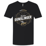 T-Shirts Black / X-Small Gunslinger Men's Premium V-Neck