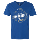 T-Shirts Royal / X-Small Gunslinger Men's Premium V-Neck