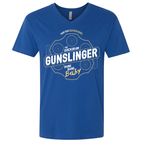 T-Shirts Royal / X-Small Gunslinger Men's Premium V-Neck