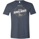 T-Shirts Heather Navy / S Gunslinger Men's Semi-Fitted Softstyle
