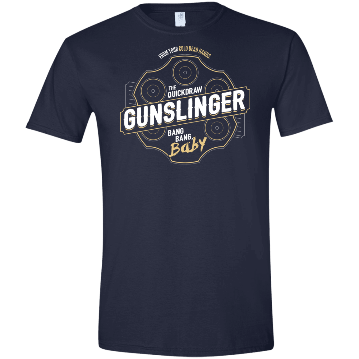 T-Shirts Navy / X-Small Gunslinger Men's Semi-Fitted Softstyle