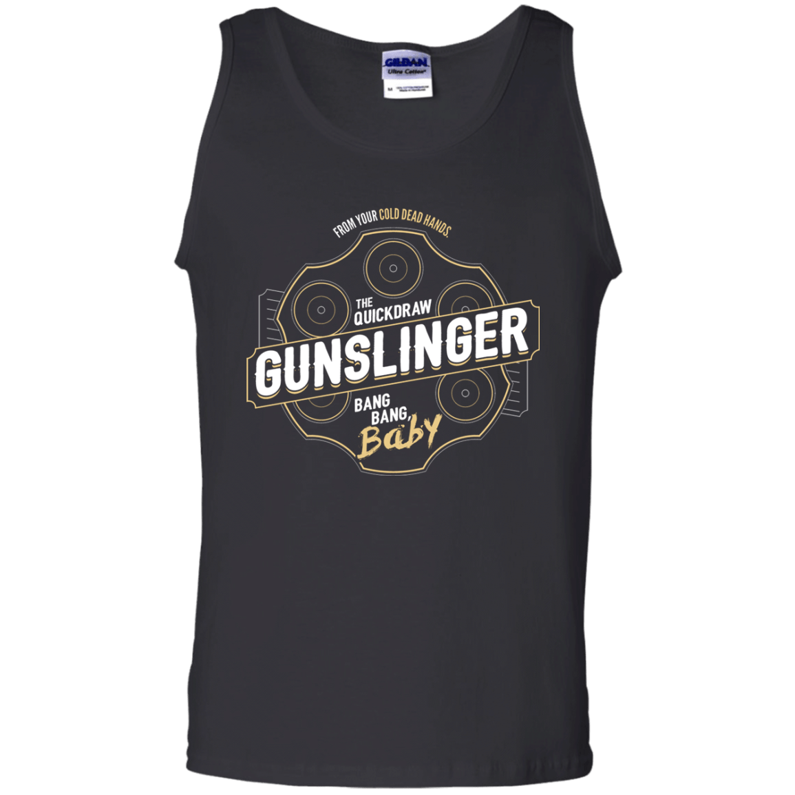 T-Shirts Black / S Gunslinger Men's Tank Top