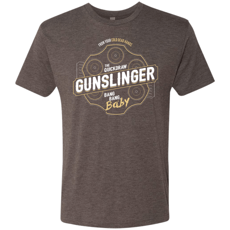 T-Shirts Macchiato / S Gunslinger Men's Triblend T-Shirt