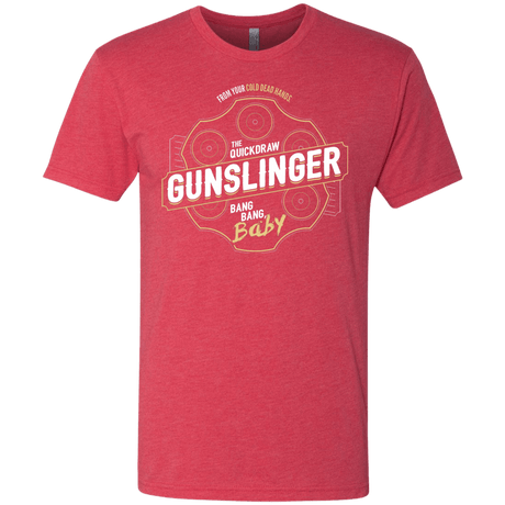 T-Shirts Vintage Red / S Gunslinger Men's Triblend T-Shirt