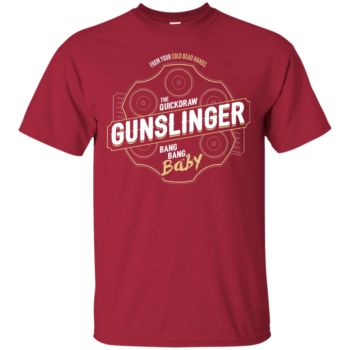 T-Shirts Cardinal / S Gunslinger T-Shirt