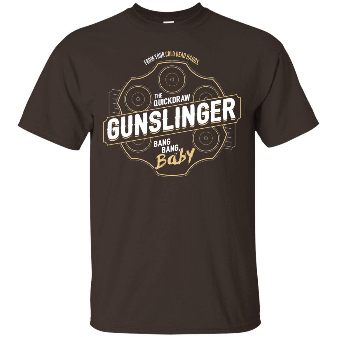 T-Shirts Dark Chocolate / S Gunslinger T-Shirt