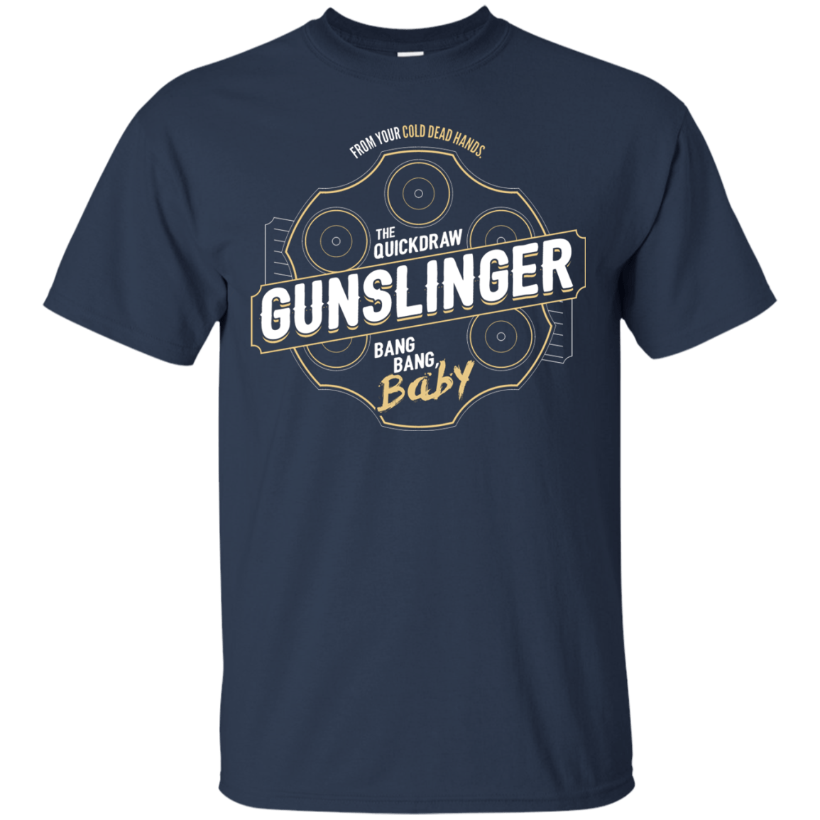 T-Shirts Navy / S Gunslinger T-Shirt