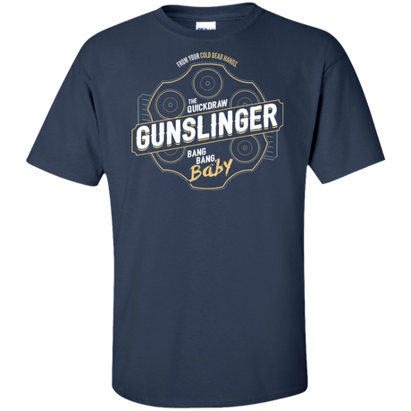 T-Shirts Navy / XLT Gunslinger Tall T-Shirt