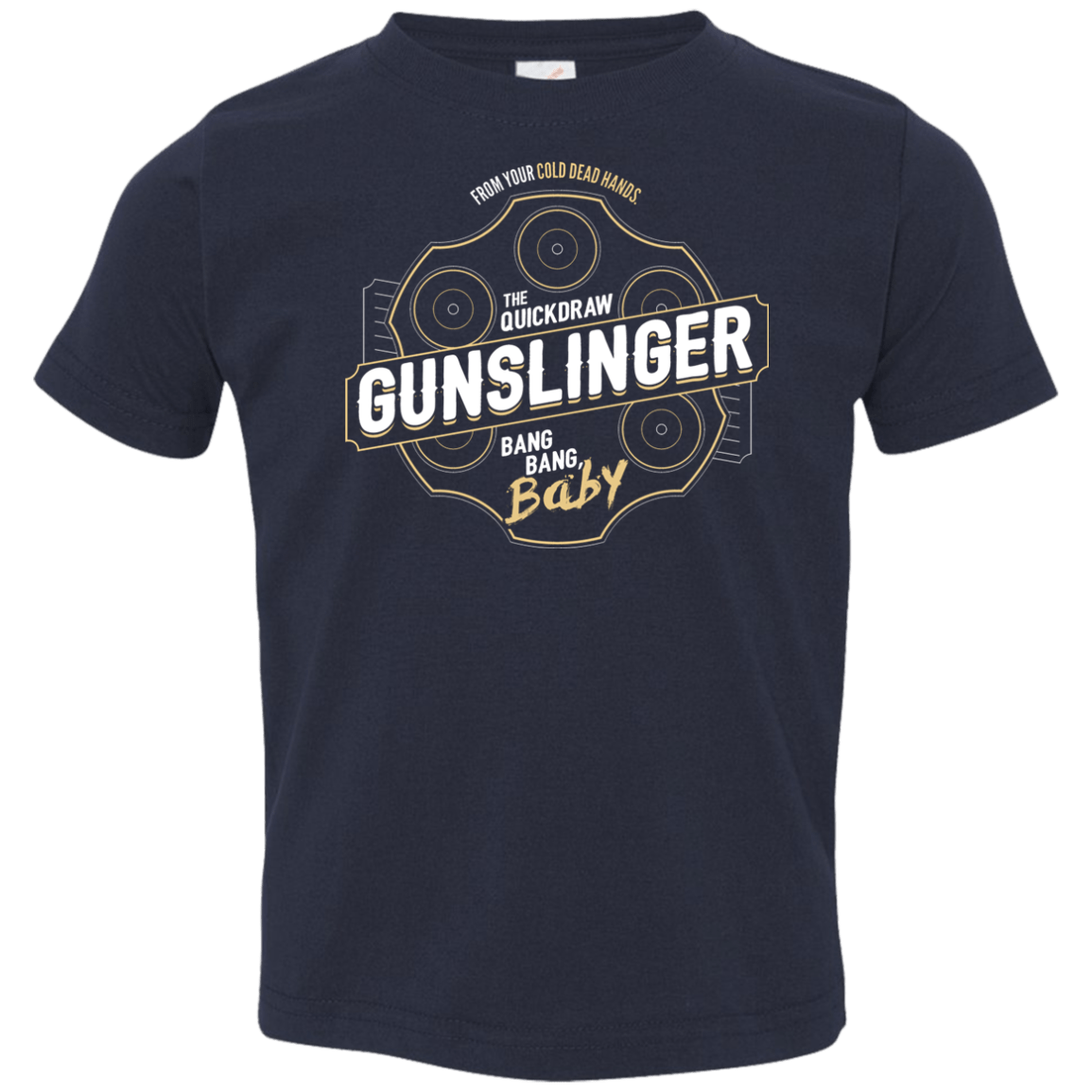 T-Shirts Navy / 2T Gunslinger Toddler Premium T-Shirt