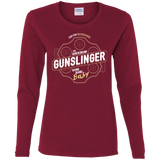 T-Shirts Cardinal / S Gunslinger Women's Long Sleeve T-Shirt