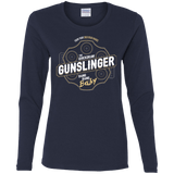 T-Shirts Navy / S Gunslinger Women's Long Sleeve T-Shirt