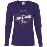 T-Shirts Purple / S Gunslinger Women's Long Sleeve T-Shirt
