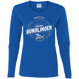 T-Shirts Royal / S Gunslinger Women's Long Sleeve T-Shirt