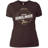 T-Shirts Dark Chocolate / X-Small Gunslinger Women's Premium T-Shirt