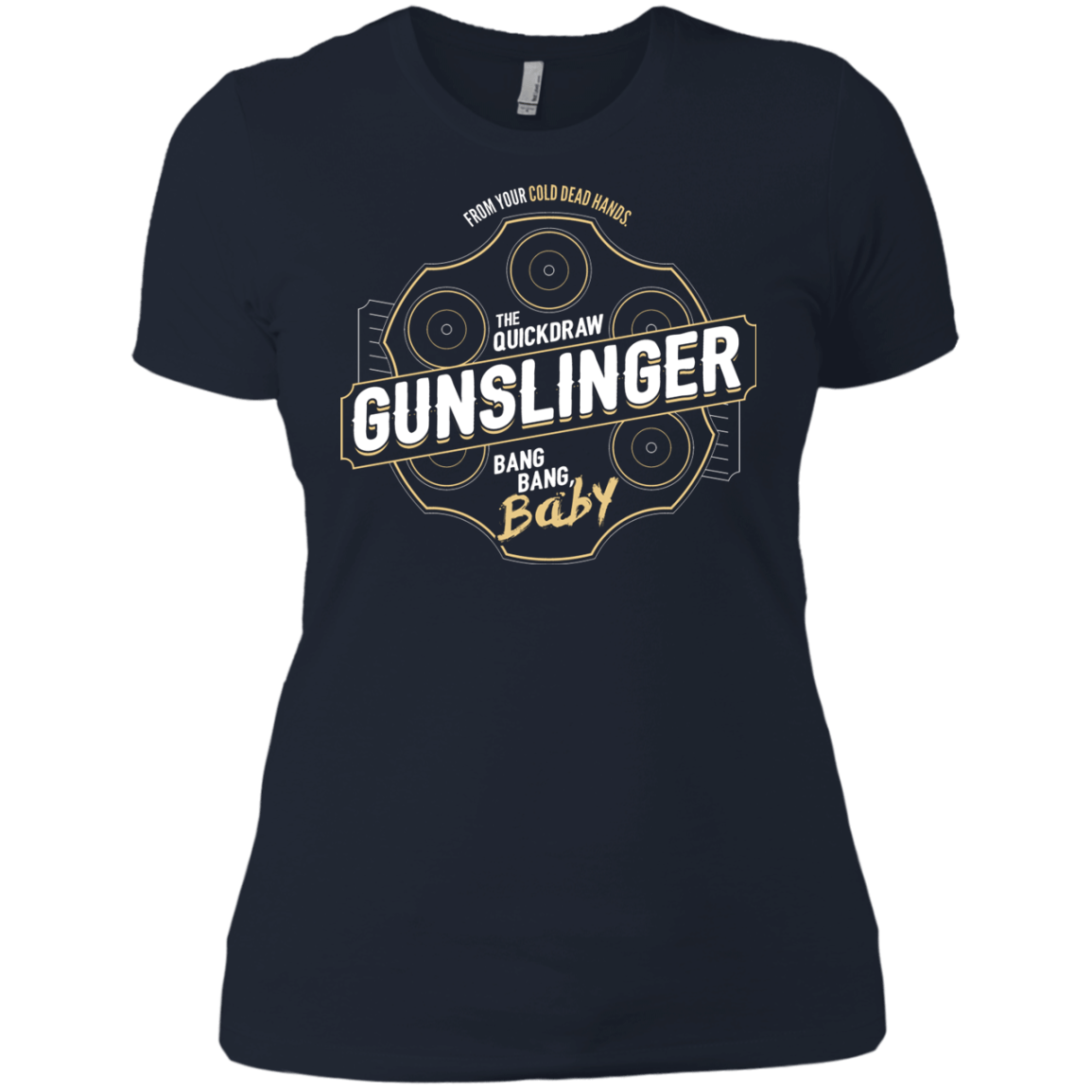 T-Shirts Midnight Navy / X-Small Gunslinger Women's Premium T-Shirt