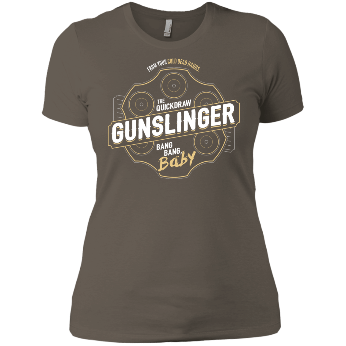 T-Shirts Warm Grey / X-Small Gunslinger Women's Premium T-Shirt