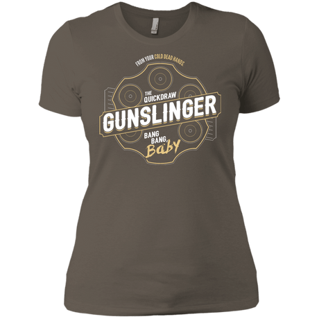 T-Shirts Warm Grey / X-Small Gunslinger Women's Premium T-Shirt