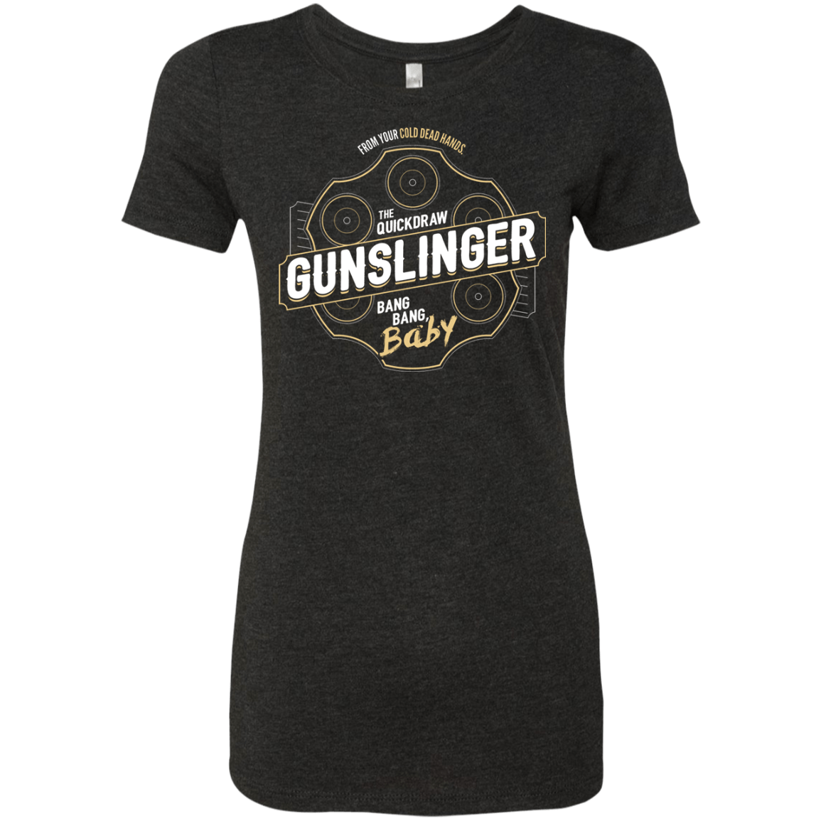 T-Shirts Vintage Black / S Gunslinger Women's Triblend T-Shirt