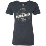T-Shirts Vintage Navy / S Gunslinger Women's Triblend T-Shirt