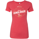 T-Shirts Vintage Red / S Gunslinger Women's Triblend T-Shirt