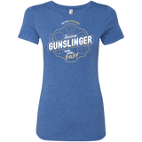 T-Shirts Vintage Royal / S Gunslinger Women's Triblend T-Shirt