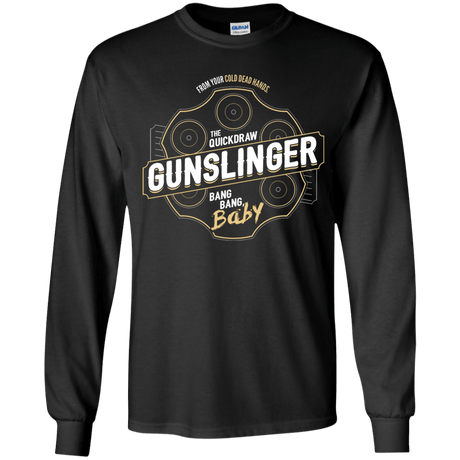T-Shirts Black / YS Gunslinger Youth Long Sleeve T-Shirt