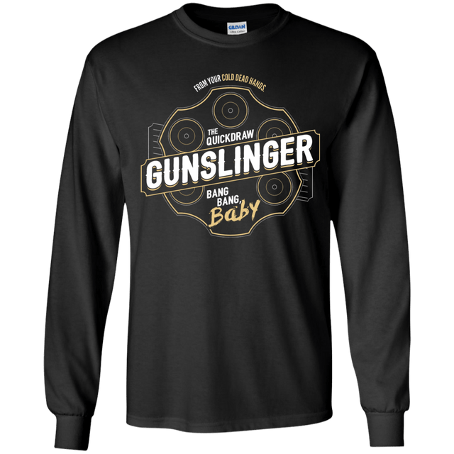 T-Shirts Black / YS Gunslinger Youth Long Sleeve T-Shirt