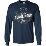 T-Shirts Navy / YS Gunslinger Youth Long Sleeve T-Shirt
