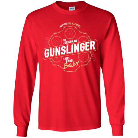 T-Shirts Red / YS Gunslinger Youth Long Sleeve T-Shirt