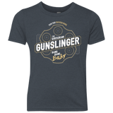 T-Shirts Vintage Navy / YXS Gunslinger Youth Triblend T-Shirt