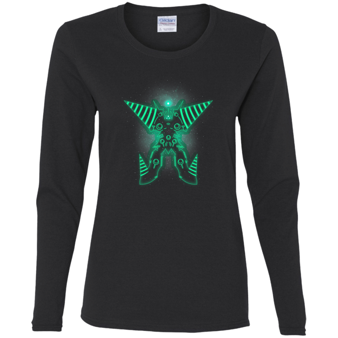 T-Shirts Black / S Gurren Lagann Women's Long Sleeve T-Shirt