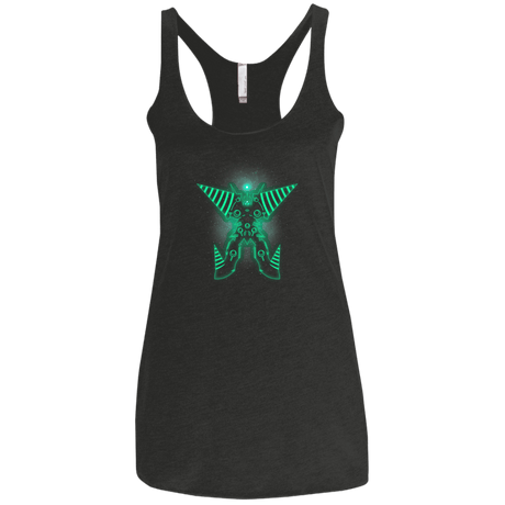 T-Shirts Vintage Black / X-Small Gurren Lagann Women's Triblend Racerback Tank